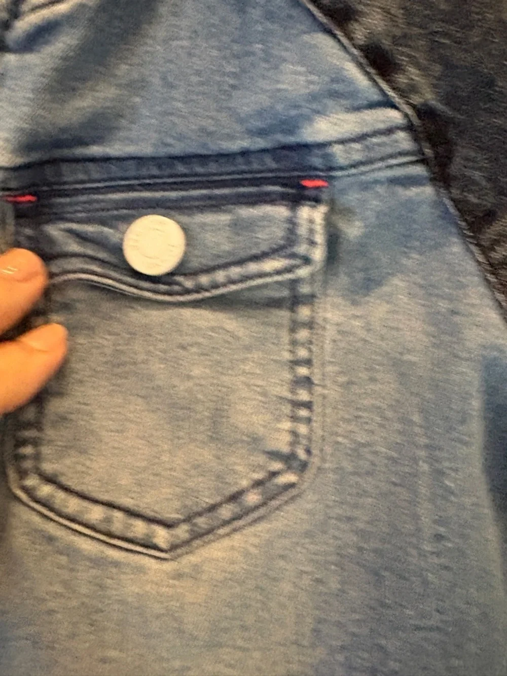 🧥 Tommy Hilfiger Denim Varsity Jacket (Youth L 12/14)